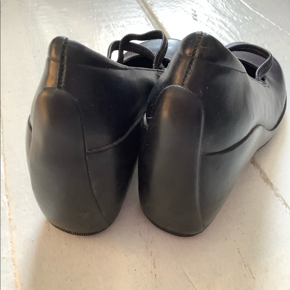 5/$25😎Vintage rampage leather chunky heels clog size 6 - Picture 4 of 5